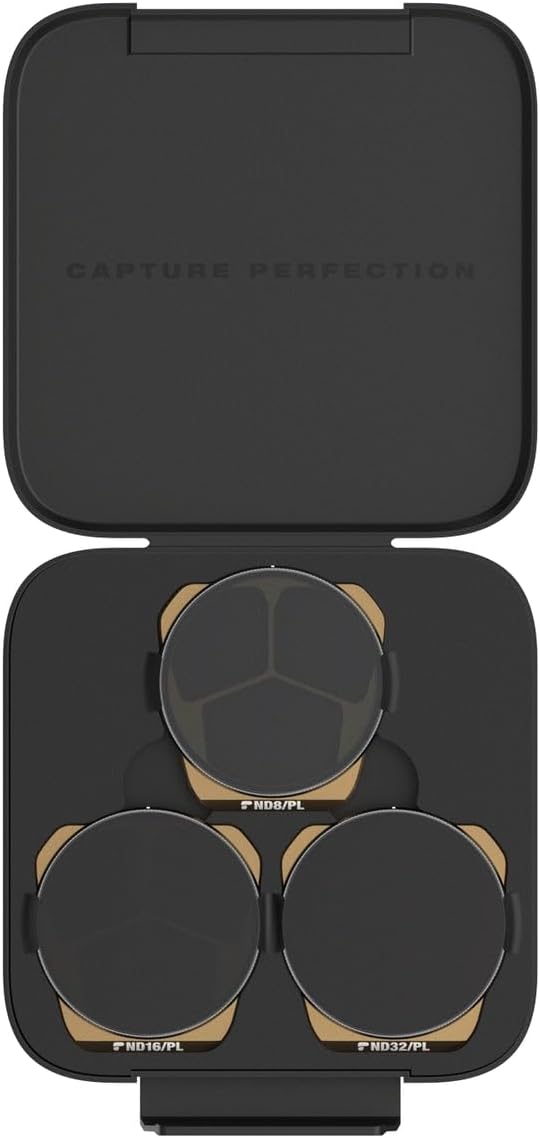 PolarPro - DJI Mavic 3 Pro - Vivid Collection - ND8/PL, ND16/PL, ND32/PL - Leichtes Aluminium - Cine