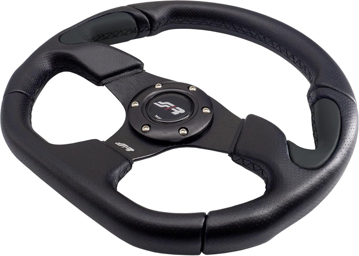 Simoni Racing X2330PUN/P X2 Black Universal Steering Wheel, Schwarz