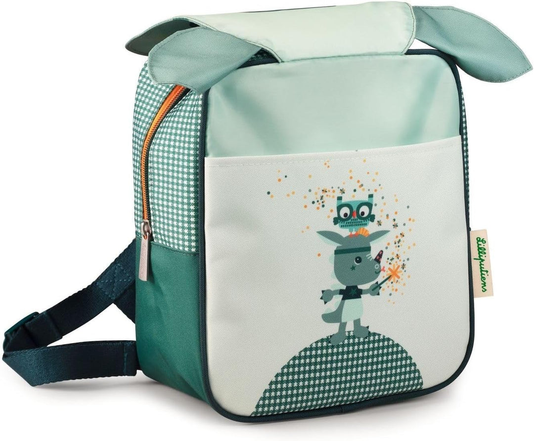 Lilliputiens Magic Joe Kinderrucksack, grün, Einheitsgrösse