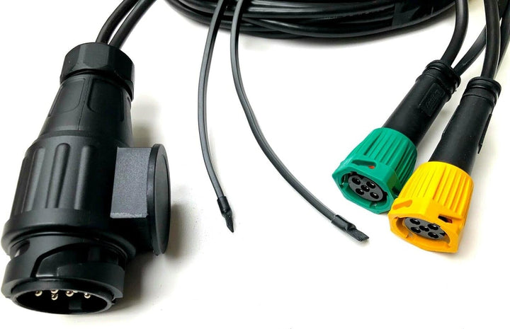 MelTruck® Anhängerbeleuchtung LED Rückleuchten Umrissleuchten und 13 pol. Kabelsatz 5m SET