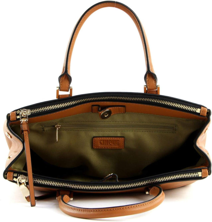 CINQUE Ada Handbag Cognac