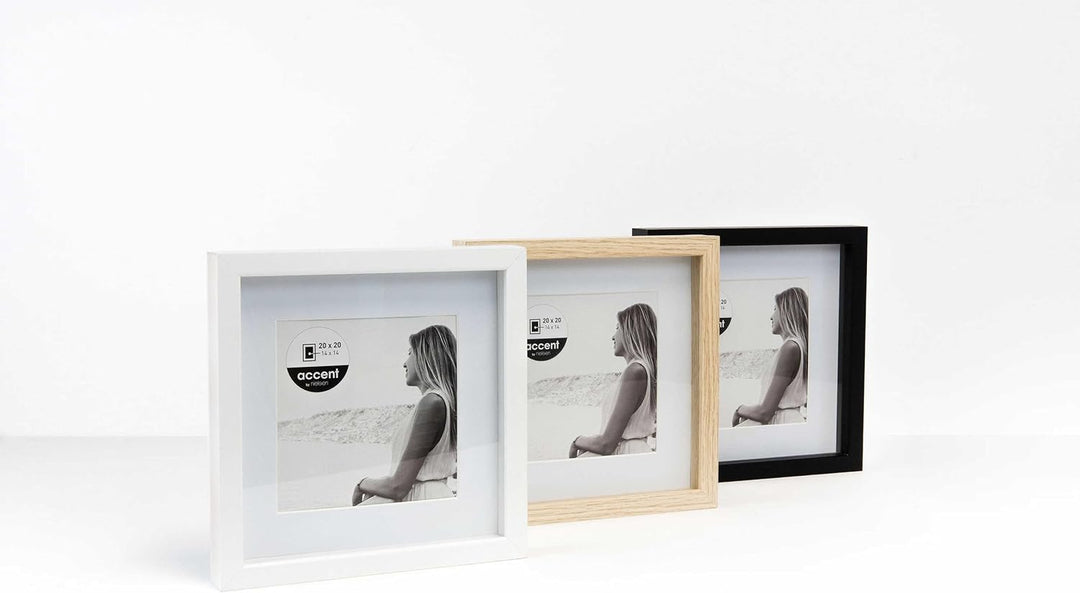 accent by nielsen Holz Bilderrahmen Aura, 40x50 cm, Eiche Eiche 40 x 50 cm, Eiche 40 x 50 cm