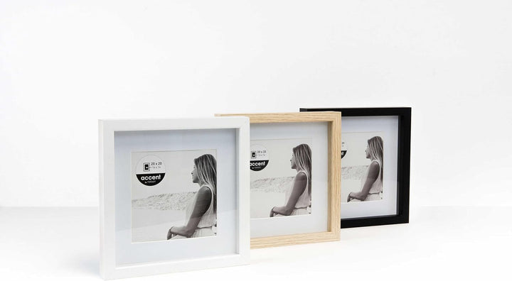 accent by nielsen Holz Bilderrahmen Aura, 40x50 cm, Eiche Eiche 40 x 50 cm, Eiche 40 x 50 cm