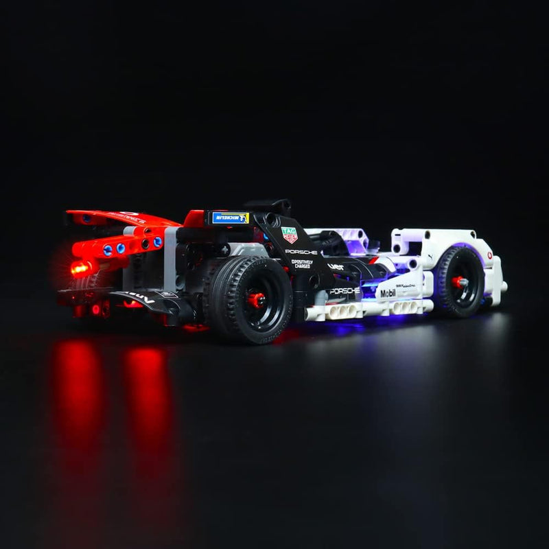 Led Licht Set für Lego Formula E Porsche 99X, Led Beleuchtungs Set für Lego 42137 Technic Formula E