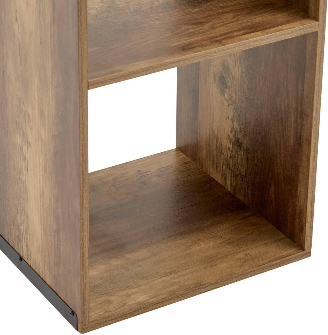 Regal Mix 2 Fächer industriell aus Holz cm holz, cm holz