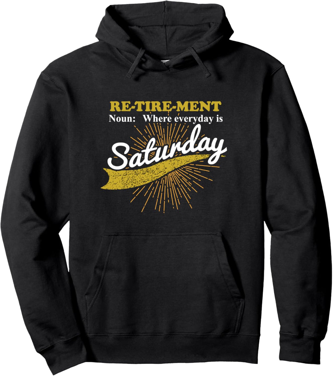 Pension Ruhestand Pensionist Rente Rentner Arbeit Geschenk Pullover Hoodie