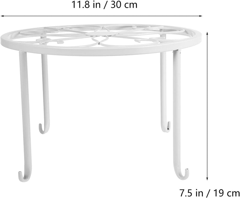 Cabilock 1 Stück Blumentopf Ständer Metall Pflanzenständer Blumenständer Blumentopfhalter Pflanzenha