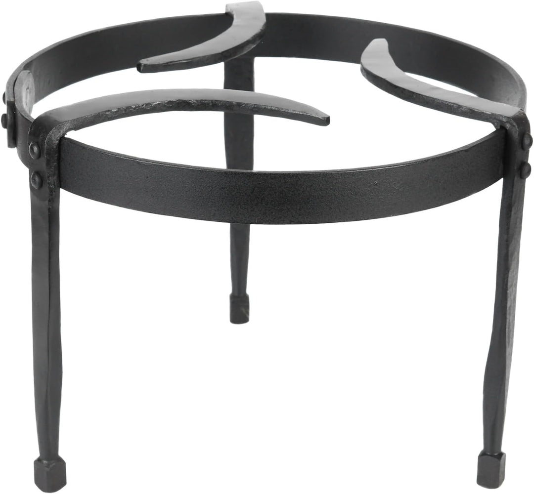 Battle-Merchant Pfannenknecht für Lagerfeuer / Dutch Oven | Handgeschmiedetes Mittelalter Dreibein |