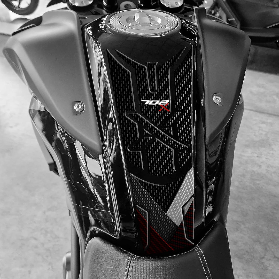 Aufkleber aus Kunstharz, Ki Tankschutz, Handprotektoren, seitlich, Griff, 3D-Effekt, für Motorrad, k