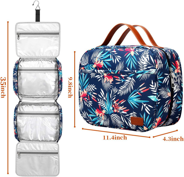 Reise Kulturbeutel zum Aufhängen Grosse Kapazität Kosmetiktasche Reise-Kosmetiktasche für Frauen mit