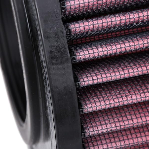 K&N E-0650 Waschbarer und wiederverwendbarer KFZ Luftfilter Red