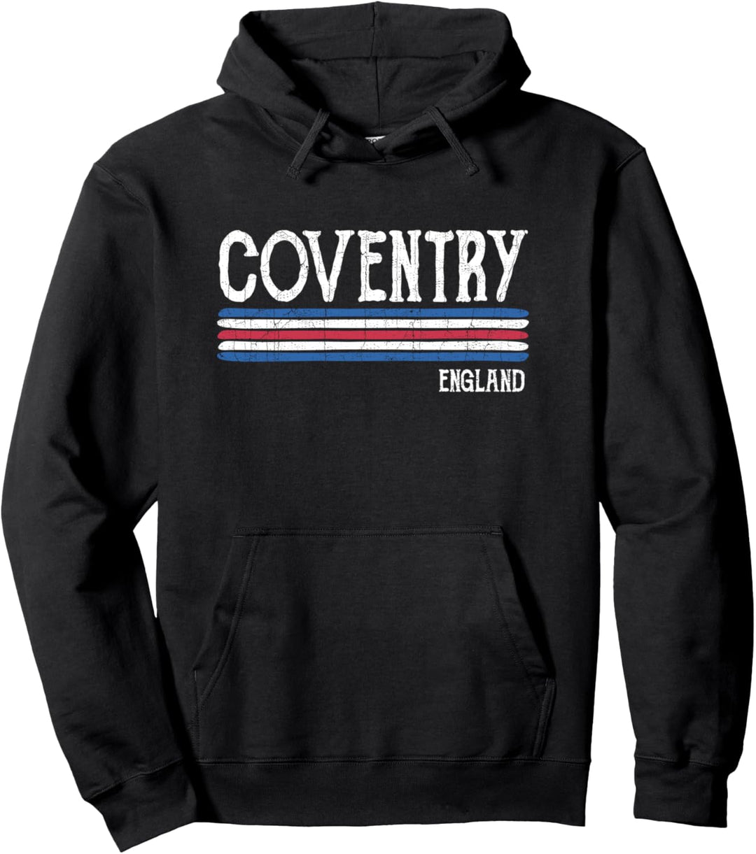 Vintage Coventry England Pullover Hoodie