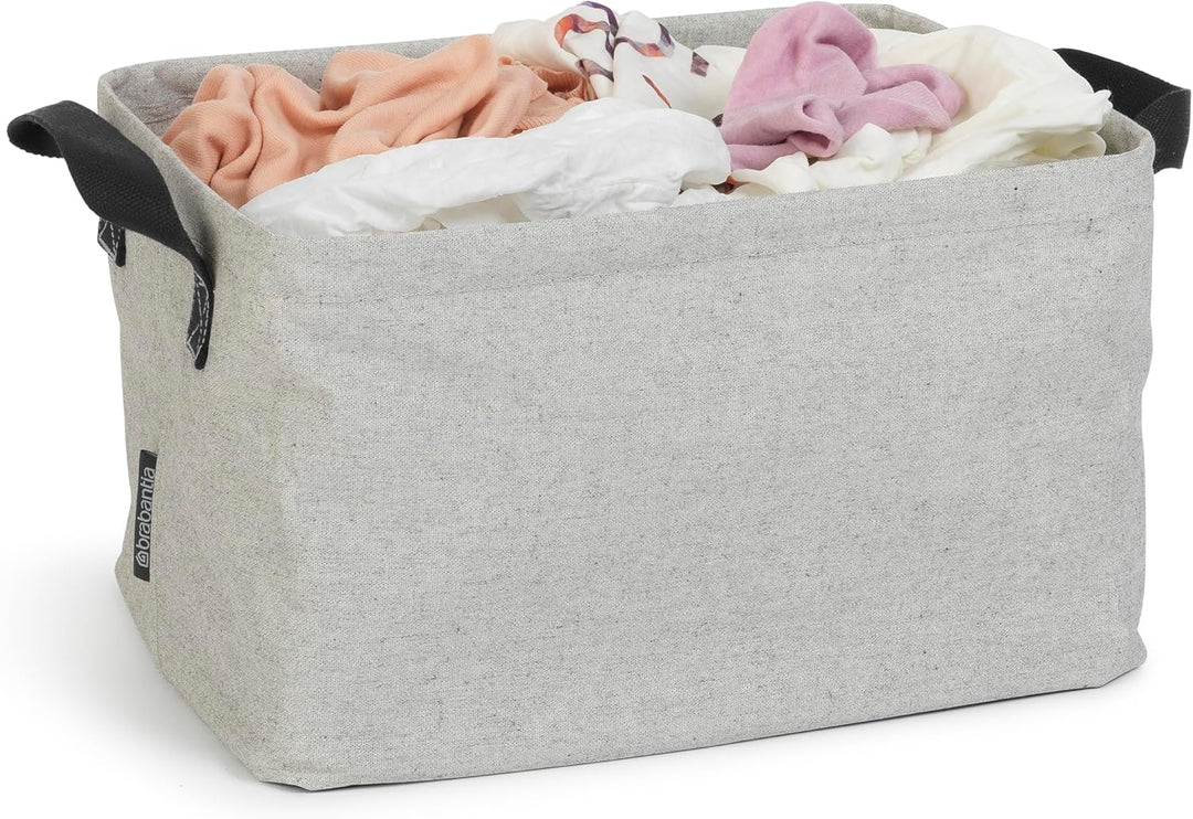 Brabantia - Faltbarer Wäschekorb - Multifunktional, Aufbewahrungsbox für Papier und Spielzeug - Gros