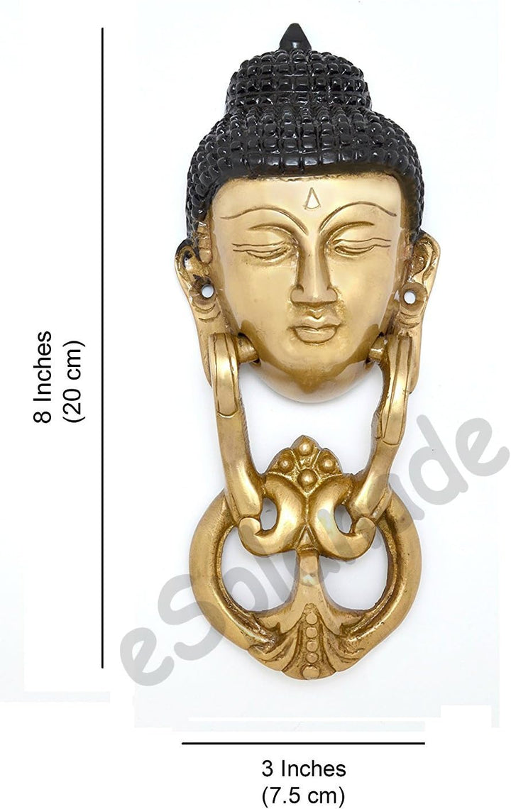eSplanade Zahlungs-Management Bronzepferdekaninchen-Ren-Elefantklopfer Buddha Mehrfarbig, Buddha