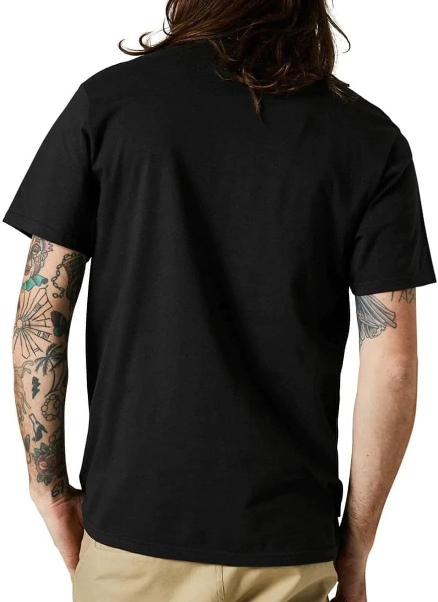 Fox Racing Herren Pinnacle Ss Tee Motorcycle Clothing S Schwarz, S Schwarz