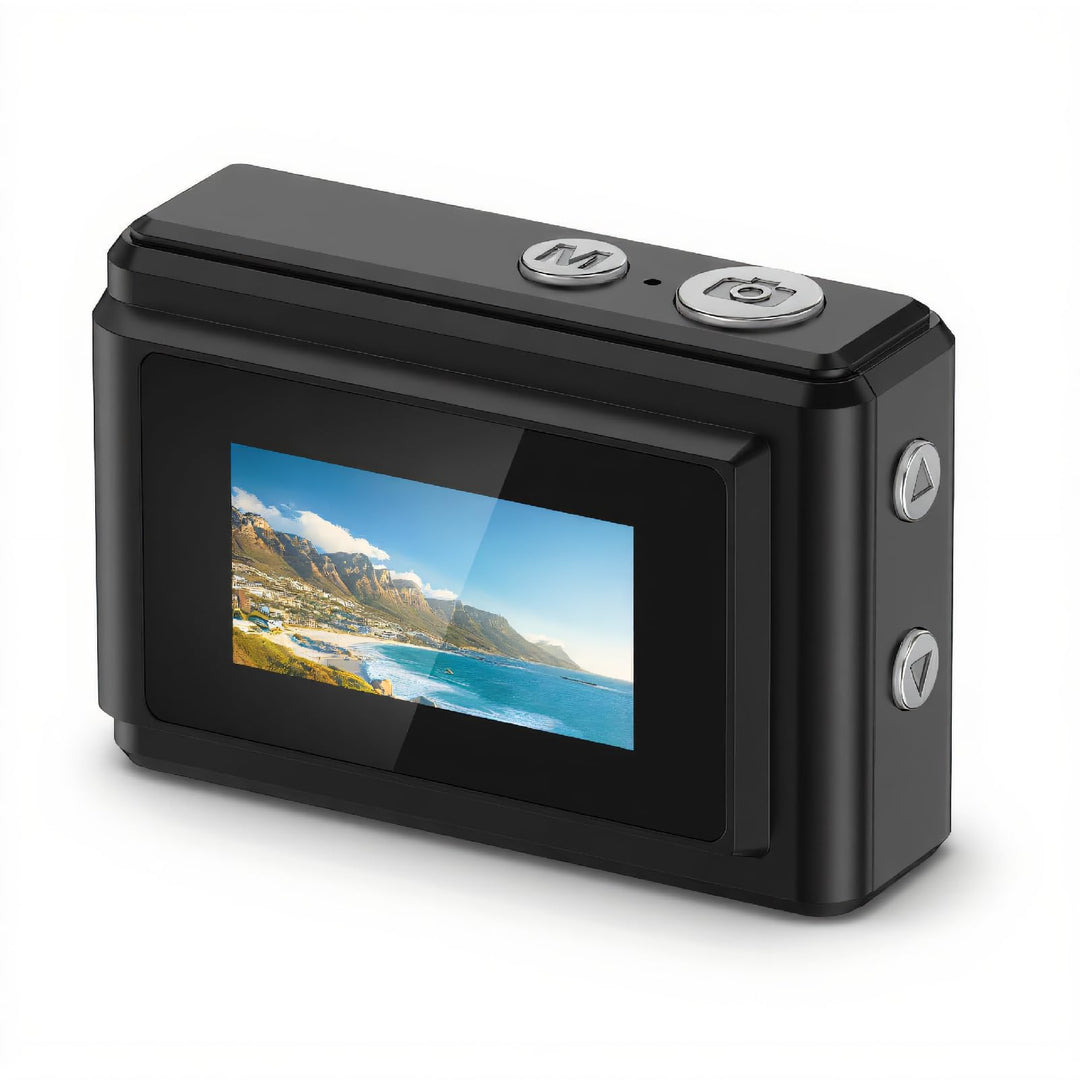 Annadue Keychain Digitalkamera 1080P 12 MP mit 0,96 Zoll Display, 6 Filtern, LED Licht, Tragbarer Re