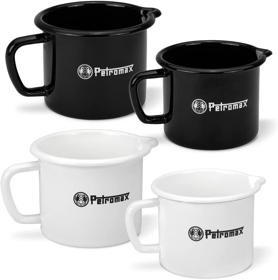Petromax Emaille Milchtopf (1,4 Liter, schwarz) Schwarz 1,4 Liter, Schwarz 1,4 Liter