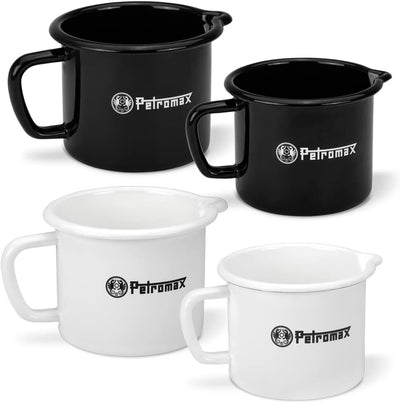 Petromax Emaille Milchtopf (1,4 Liter, schwarz) Schwarz 1,4 Liter, Schwarz 1,4 Liter