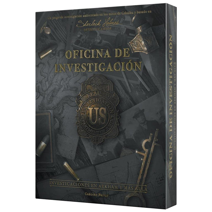 ASMODEE SCSHBOI01ES Sherlock Holmes: Bureau of Forschung, bunt