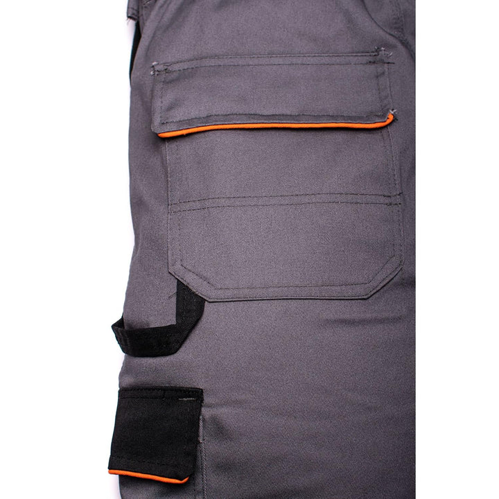 Latzhose und Latzhose für Herren, mit Knieschonern, Jacke erhältlich, perfekt für Arbeit, Mechaniker