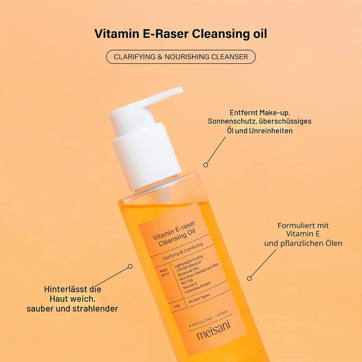 Meisani Vitamin E-Raser Cleansing Oil 150ml