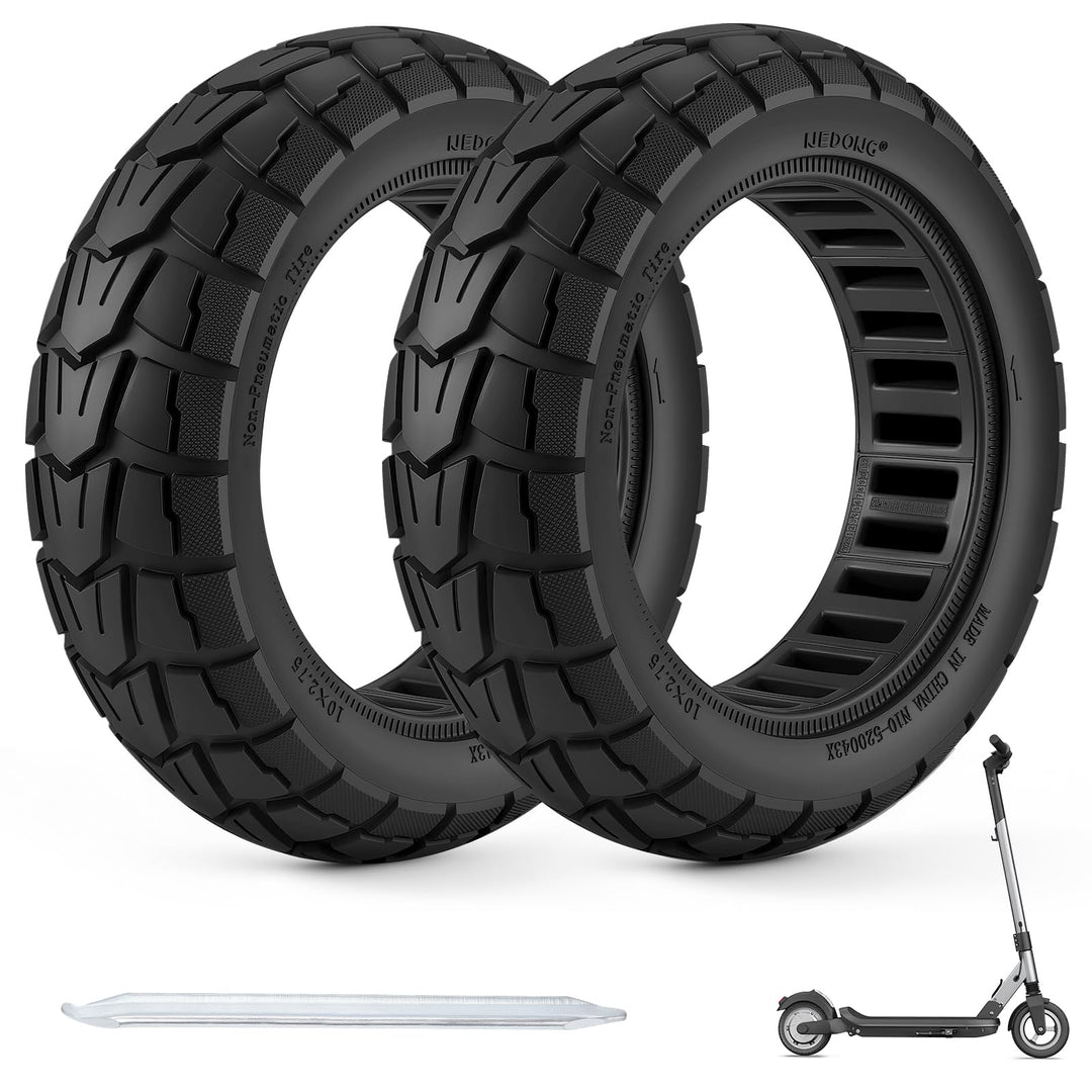 COASTA 10x2.75 Solid Scooter Reifen,70/65-6.5 Vollgummireifen für Elektroroller 10x2.70 Ersatzreifen