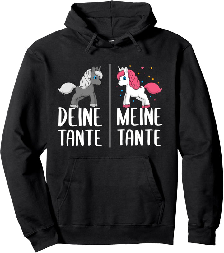 Deine Tante meine Tante Einhorn Design | Stolze Nichte Pullover Hoodie