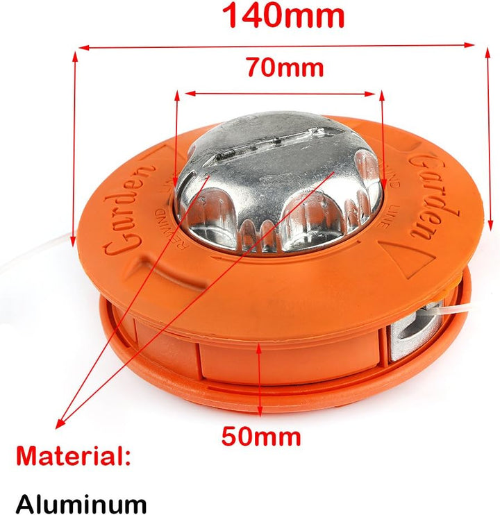 Fadenkopf Easy Load Mähkopf Fadenspule Motorsense Freischneider Rasentrimmer M10x1,25mm