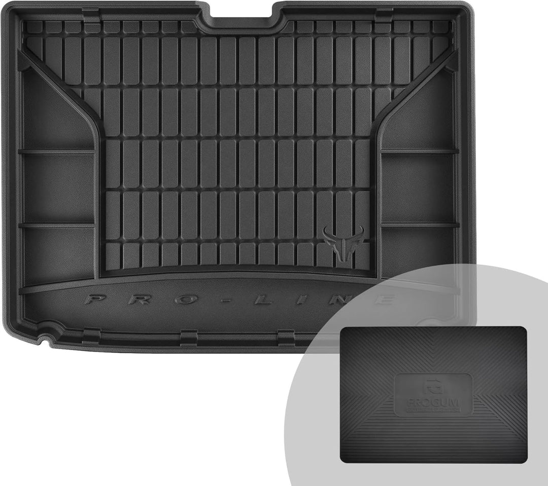 FROGUM ProLine 3D Gummimatte Exklusive Auto Kofferraummatte Kofferraumwanne für Renault Captur II ab