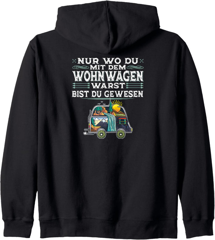 Wohnwagen Campingplatz Abenteuer Camping Kapuzenjacke