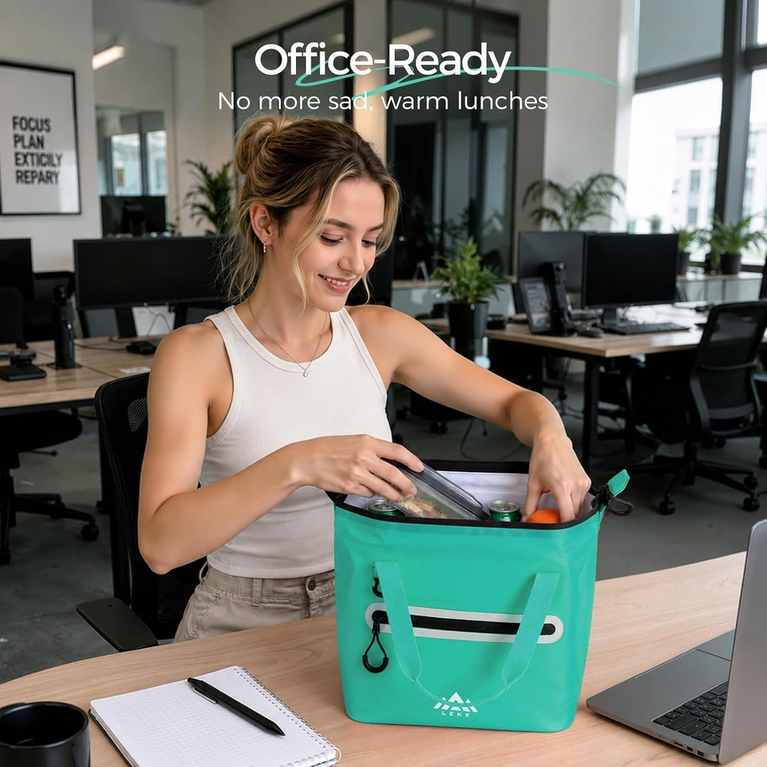 Lekesky Kühltasche Mintgrün 12L, Mintgrün 12L