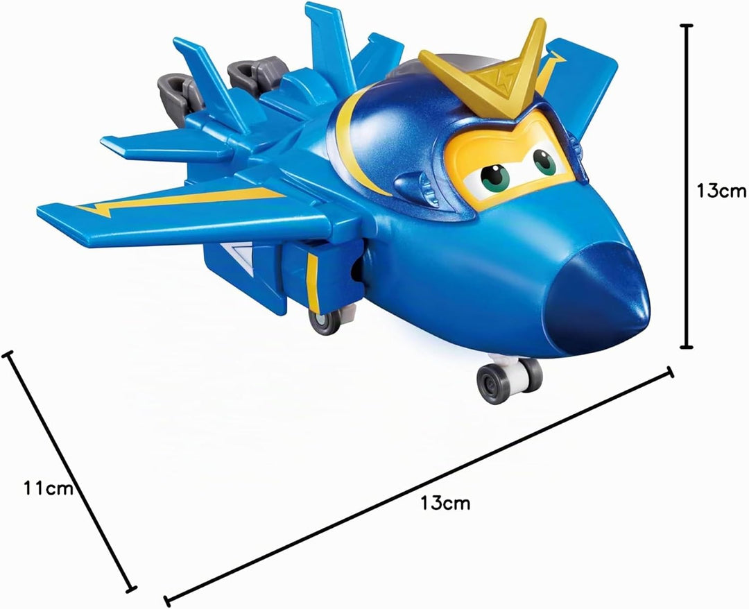 Super Wings Jerome Flugzeug, umwandelbares Spielzeug und Roboterfigur, Cartoon-Spielzeug für Kinder