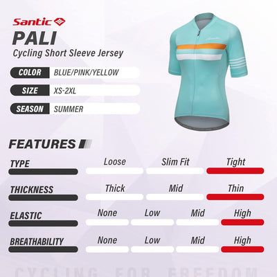 Santic Fahrradtrikot Damen Langarm Radtrikot Damen Fahrradshirt/Radshirt/Bikeshirt MTB mit Taschen,