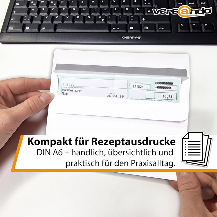 versando 10.000 Blatt Papier DIN A6 HighWhite 80 Druckerpapier Universalpapier Kopierpapier Rezeptpa
