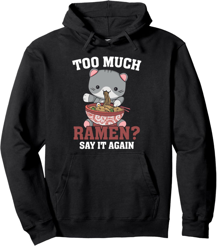 Japanisches Nudelgericht Suppe Ramen Pullover Hoodie