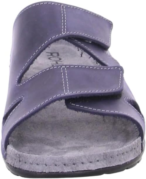 Rohde Herren Pantoletten Clogs Leder Rodigo-H 5914 40 EU 56 Ocean, 40 EU 56 Ocean
