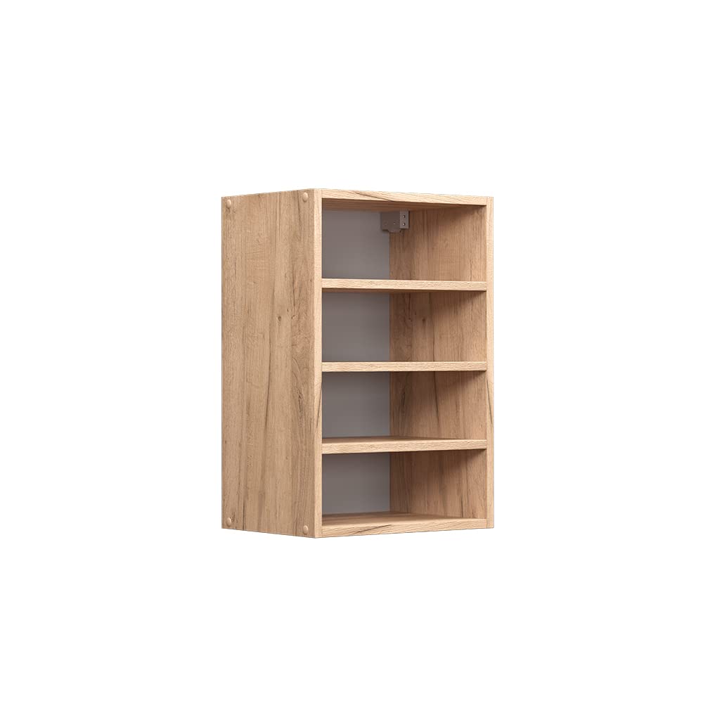 Vicco Hängeschrank R-Line, Goldkraft Eiche/Goldkraft Eiche, 40 cm Goldkraft Eiche Regalhängeschrank