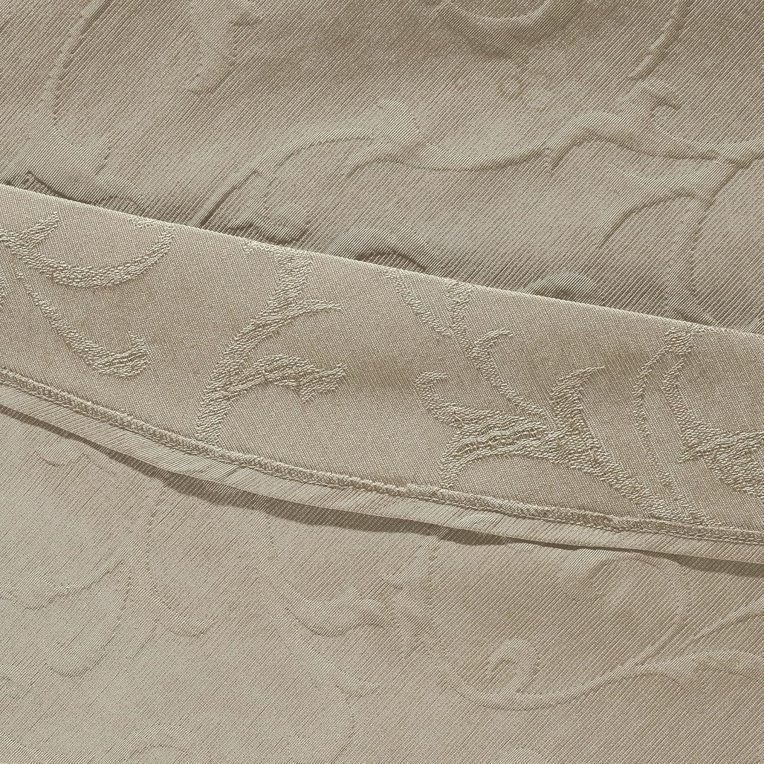 Erwin Müller Tischdecke"Düsseldorf" bügelfrei beige Grösse rund: 170 cm Ø round: 170 cm Ø Beige, rou