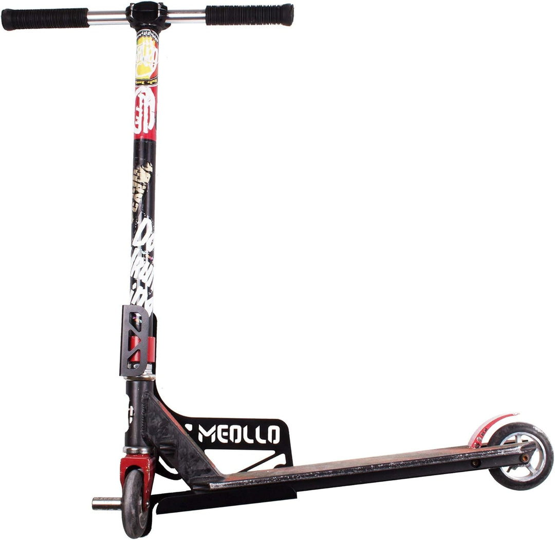 Kinderroller Scooter Wandhalterung (100% Stahl) 2 x schwarz, 2 x schwarz
