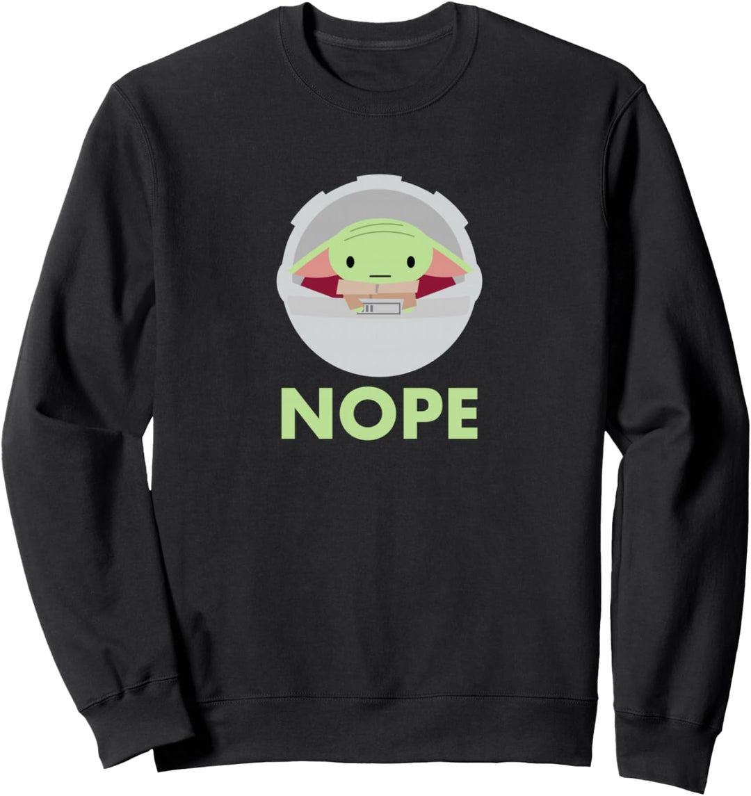 Star Wars The Mandalorian The Child Nope Sweatshirt