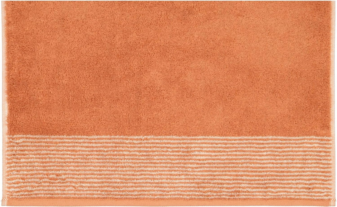 CAWÖ Home Handtücher Luxury Home Two-Tone 590 Kupfer - 32 Duschtuch 80x150 cm, Duschtuch 80x150 cm