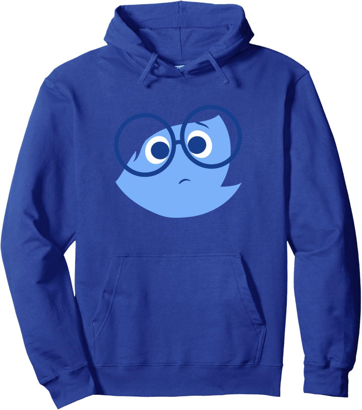Disney Pixar Inside Out Sad Face Halloween Pullover Hoodie