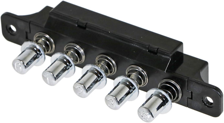 Spares2go 5 Druckknopf-Auswahlschalter, Wandmontage, Kompatibel mit Baumatic Dunstabzugshauben, Steu