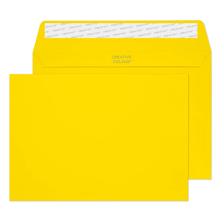 Blake Envelopes Creative Colour 303 Briefumschläge Haftklebung Bananen Gelb C5 162 x 229 mm - 120g/m