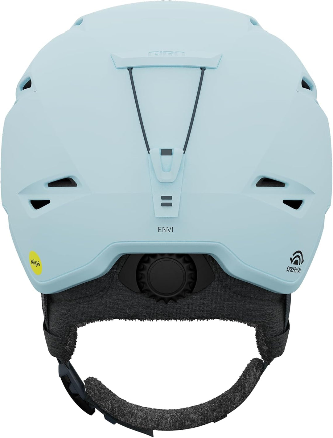 Giro Envi Spherical MIPS Skihelm - Snowboardhelm für Damen Matt Light Mineral M, Matt Light Mineral