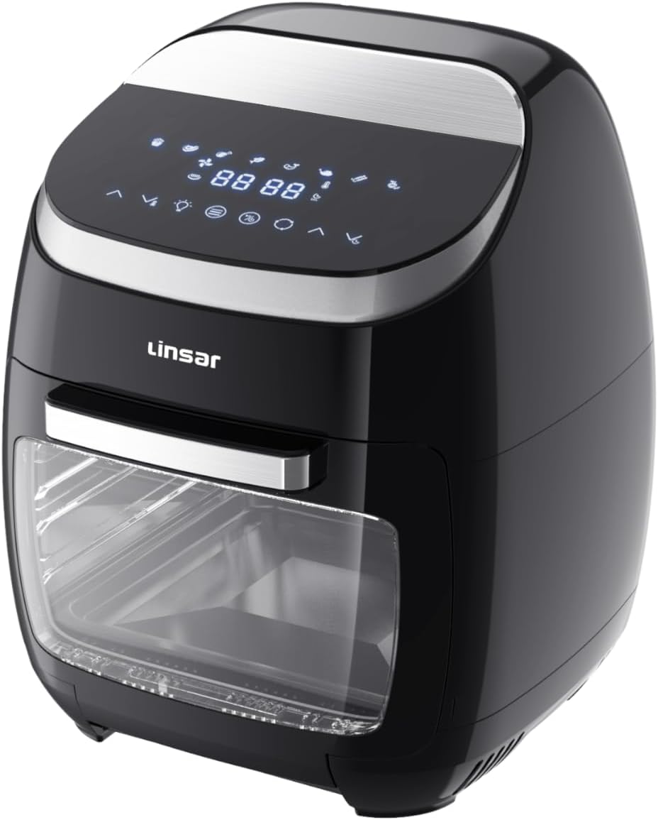 Linsar - Heissluftfritteuse 11L - Multifunktions Air Fryer Ofen mit VORTX-Technologie - Komplettes Z
