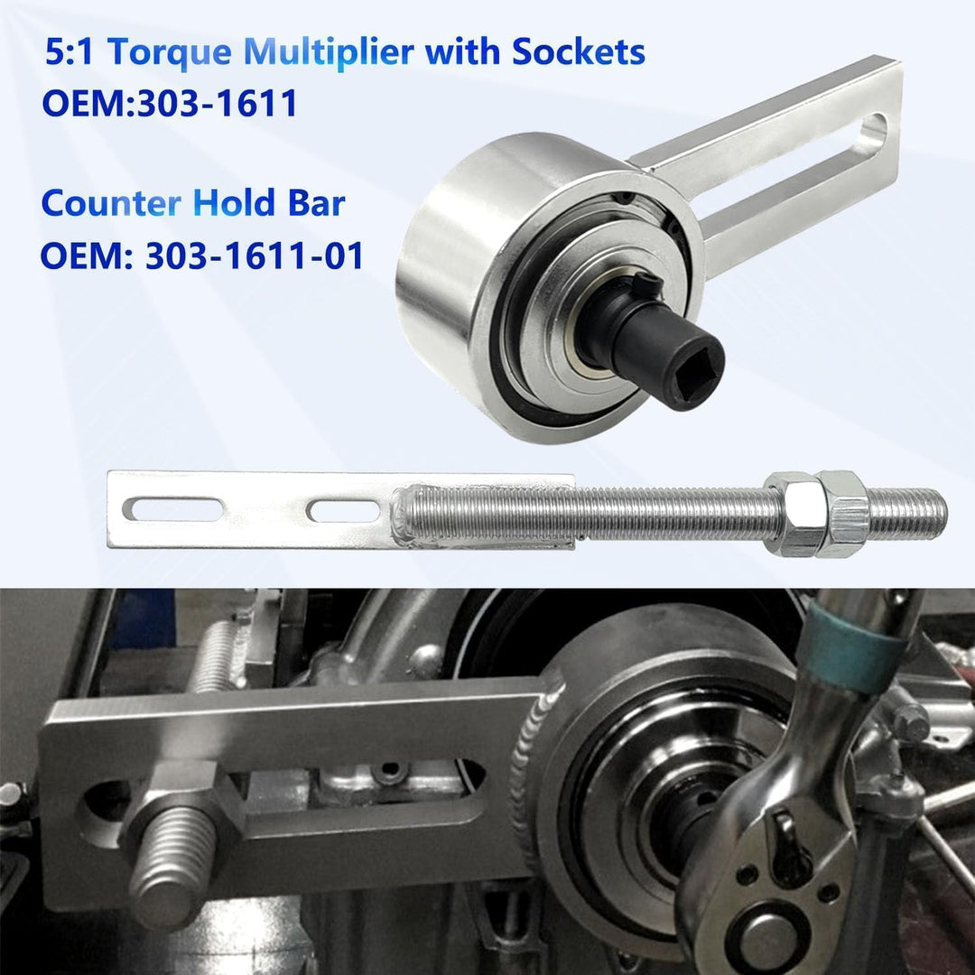 ZKTOOL Motor Kurbelwelle Riemenscheibe Abzieher Werkzeug Kompatibel mit Ford 1.0T ECOBOOST Riemensch
