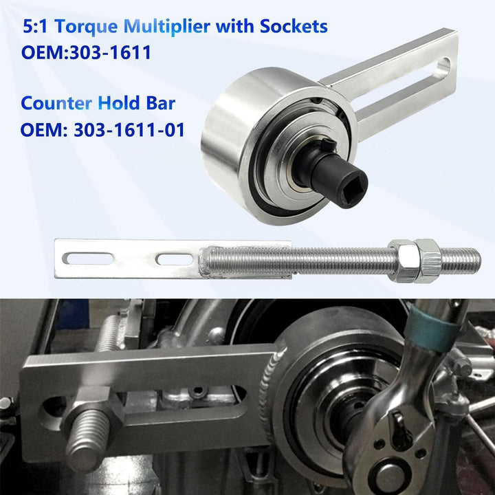 ZKTOOL Motor Kurbelwelle Riemenscheibe Abzieher Werkzeug Kompatibel mit Ford 1.0T ECOBOOST Riemensch