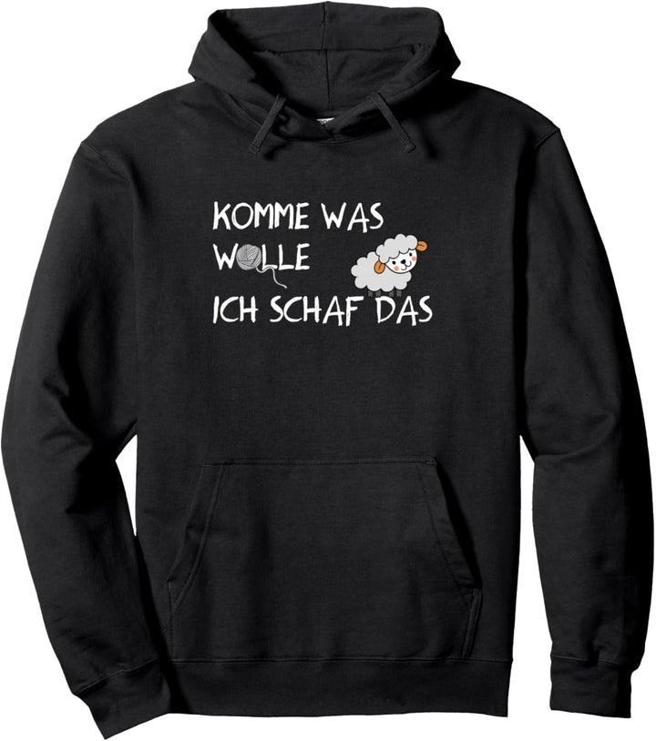Komme was Wolle ich Schaf das T-Shirt für Oma Nähen Stricken Pullover Hoodie