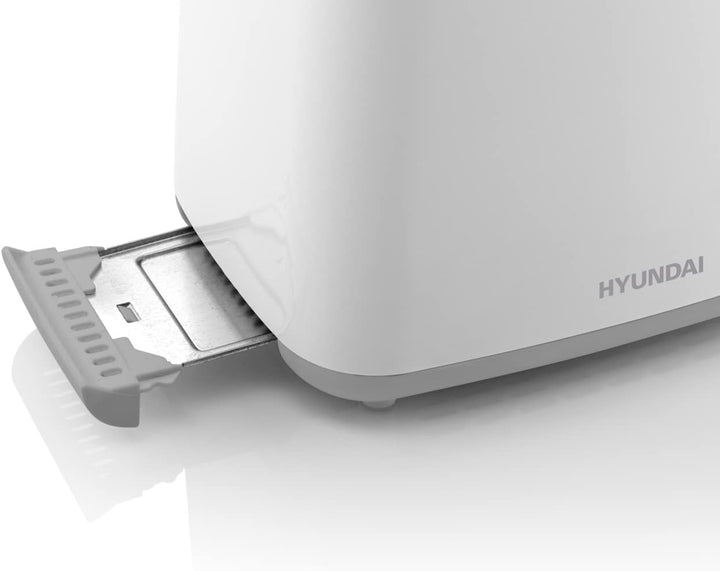 HYUNDAI Toaster TO261 I 700 W I 2 Scheiben I 7 Stufen I Krümelschublade I Stopfunktion I Gleichmässi